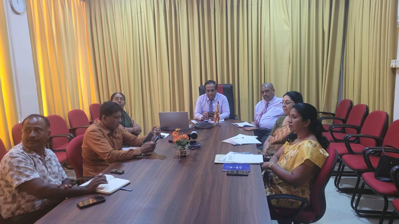 Mullaitivu GA office meeting